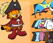Garfield dress up játék