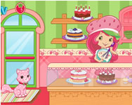 Strawberry shortcake bake shop cicás ingyen játék